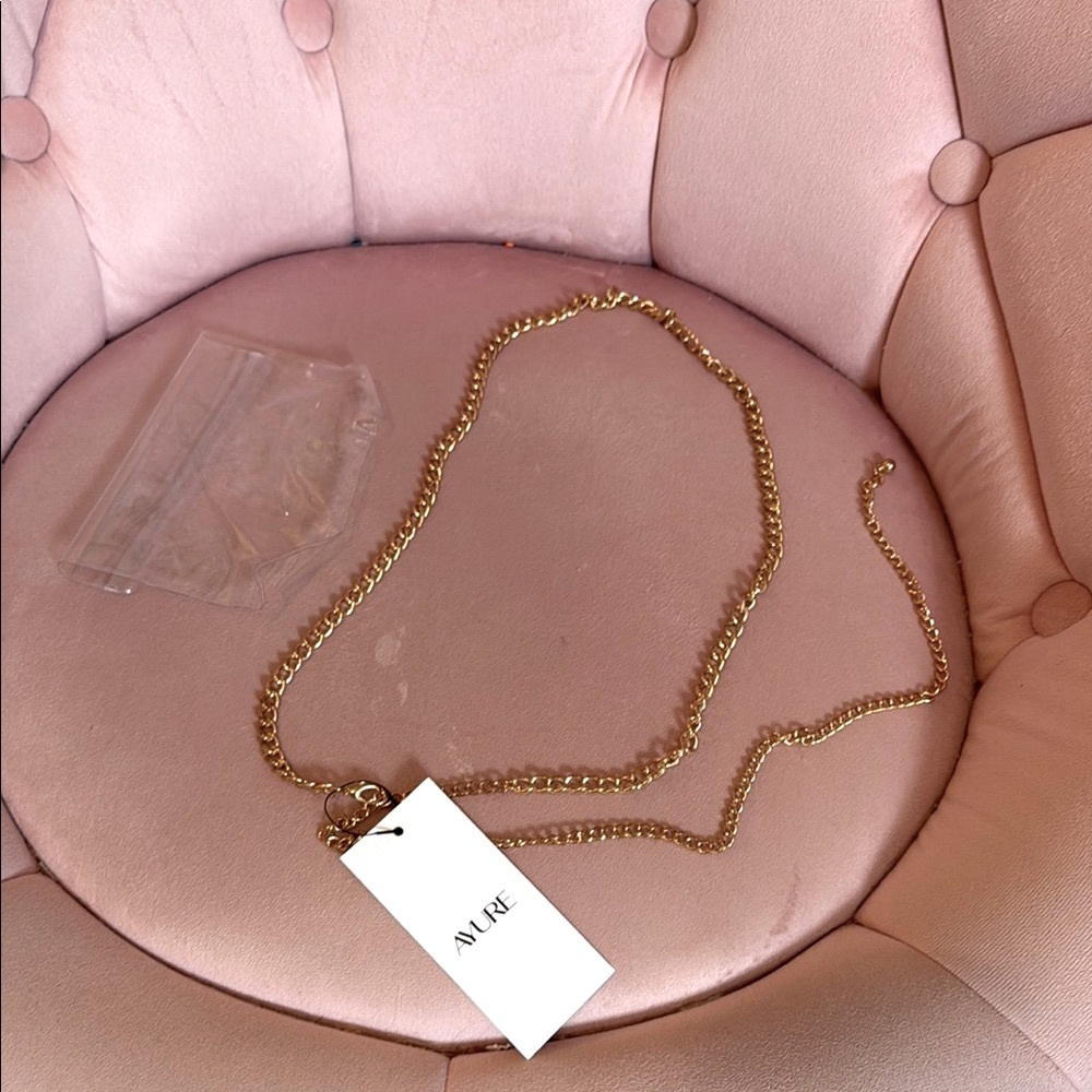 NWT Shop Ayure Gold Chain Belt